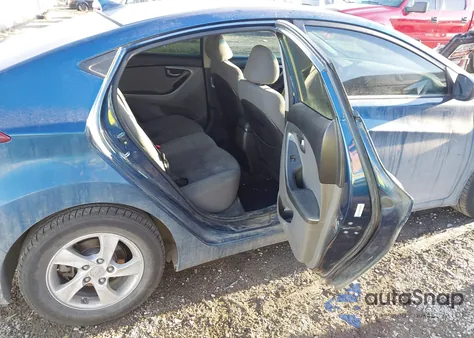 2014 Hyundai Elantra Se из США, поврежденный, VIN KMHDH4AE4EU199321